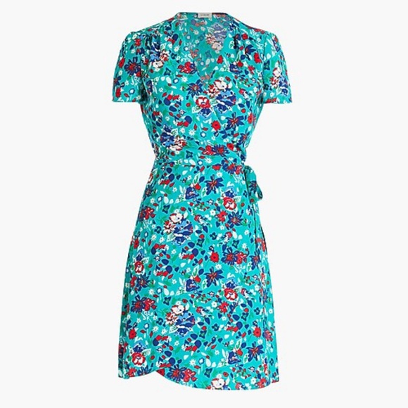 Printed wrap dress - Picture 4 of 4